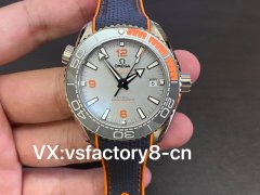 VS廠歐米茄海馬600米四分之一橙鈦合金復(fù)刻表質(zhì)量細(xì)節(jié)評(píng)測(cè)